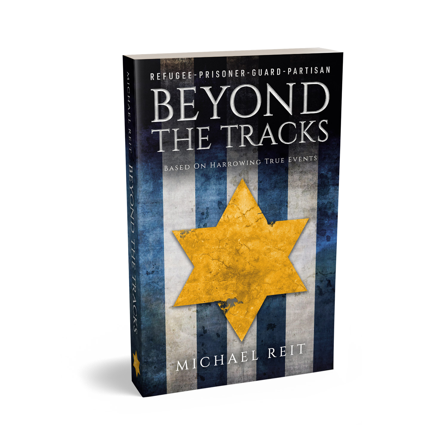 'Beyond The Tracks' is a harrowing tale of survival during WW2. The author is Michael Reit. The book cover design and interior formatting are by Mark Thomas. To learn more about what Mark could do for your book, please visit coverness.com.