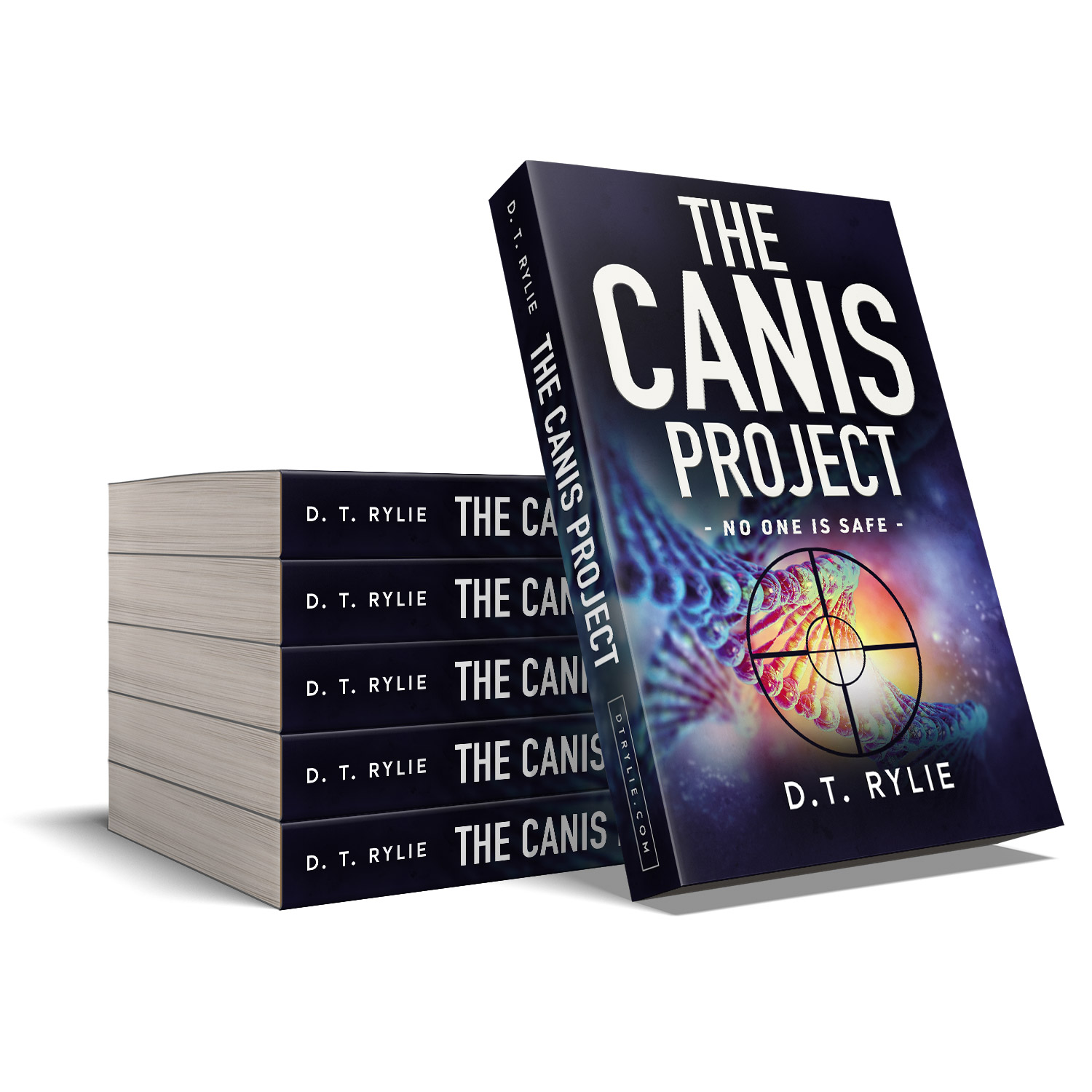 'The Canis Project' is a dark, genetics thriller by D.T. Rylie. The book cover design and interior formatting are by Mark Thomas. To learn more about what Mark could do for your book, please visit coverness.com.