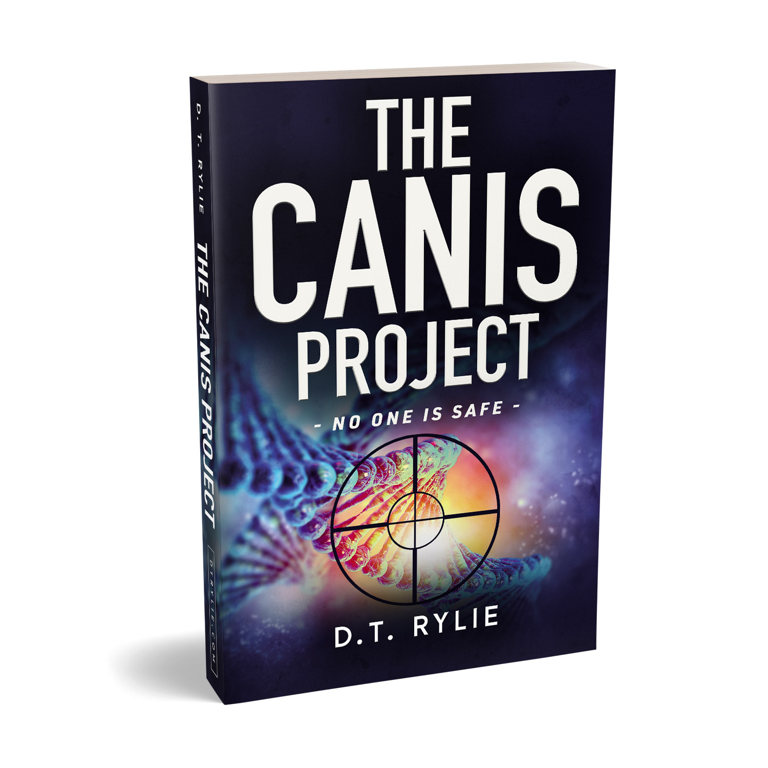 'The Canis Project' is a dark, genetics thriller by D.T. Rylie. The book cover design and interior formatting are by Mark Thomas. To learn more about what Mark could do for your book, please visit coverness.com.