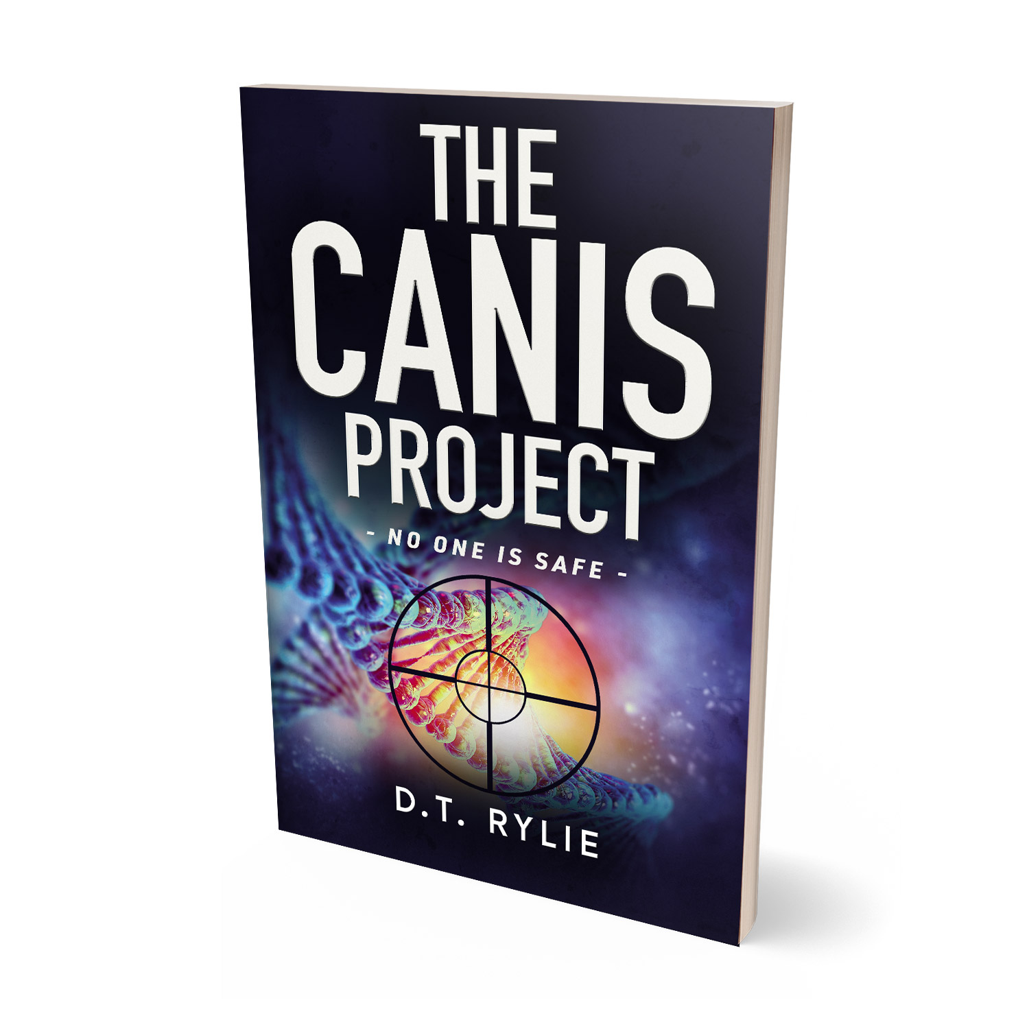 'The Canis Project' is a dark, genetics thriller by D.T. Rylie. The book cover design and interior formatting are by Mark Thomas. To learn more about what Mark could do for your book, please visit coverness.com.