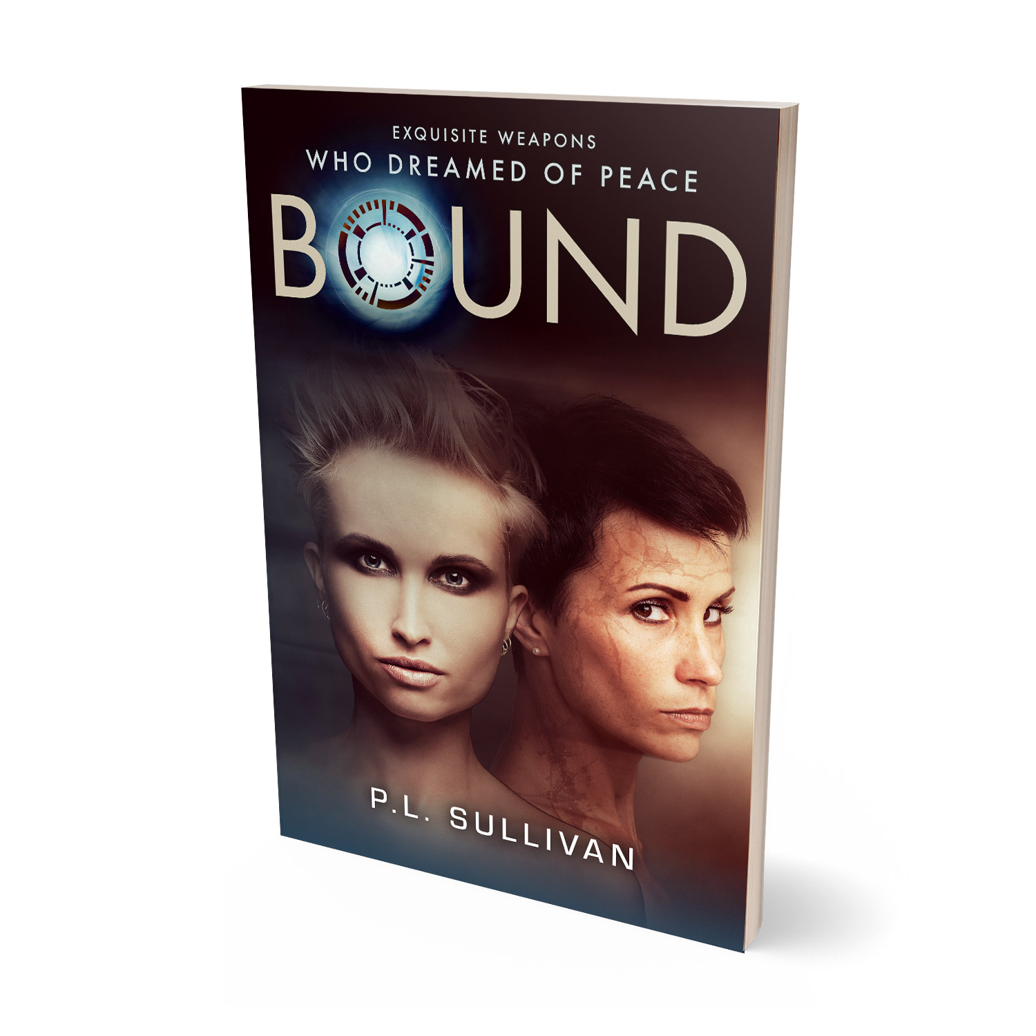 'Bound' is a female-centric scifi epic by author P.L. Sullivan. The book cover design and interior formatting are by Mark Thomas. To learn more about what Mark could do for your book, please visit coverness.com.