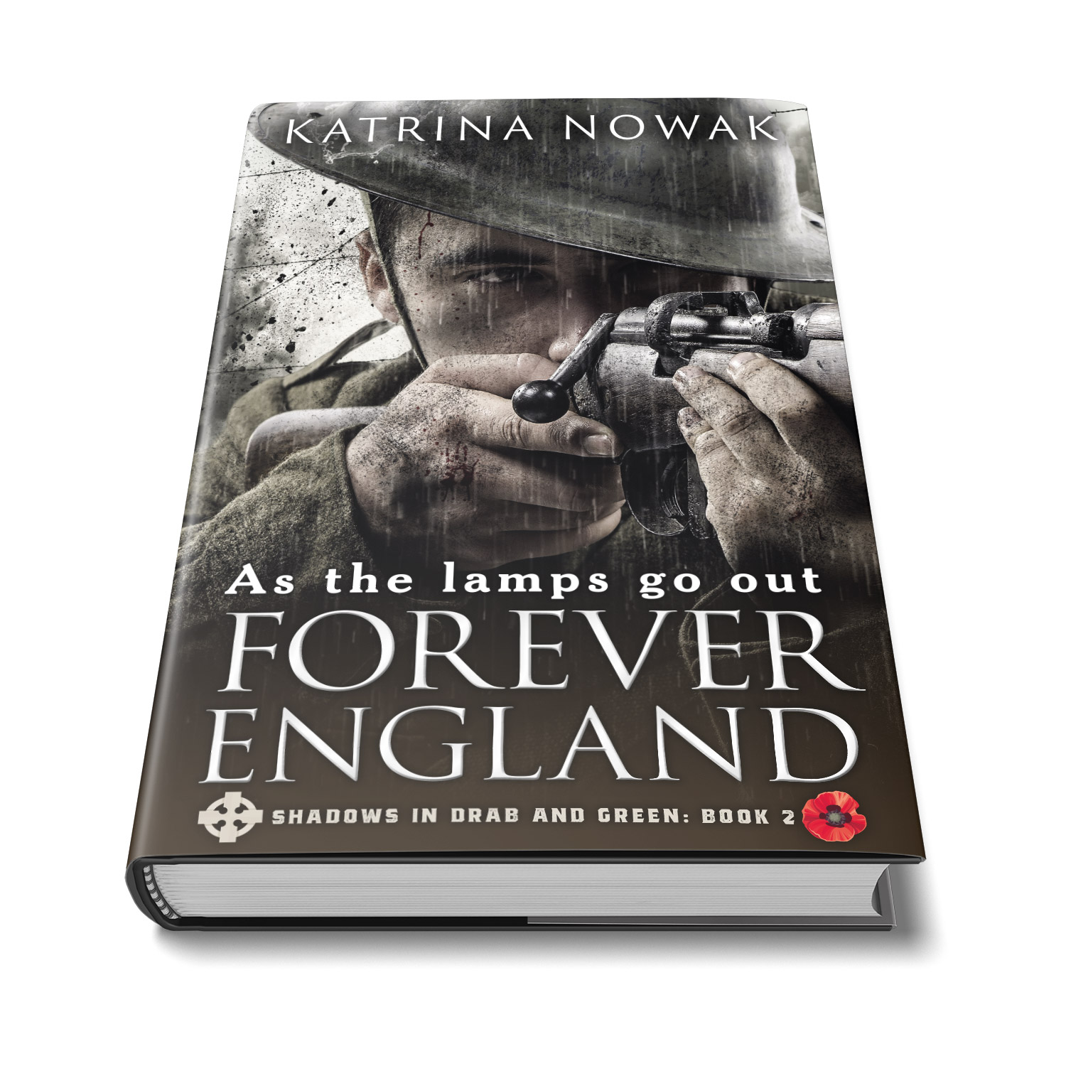 'Forever England' is the second volume in an epic fiction series set in around WW1. The author is Katrina Nowak. The book cover design and interior formatting are by Mark Thomas. To learn more about what Mark could do for your book, please visit coverness.com