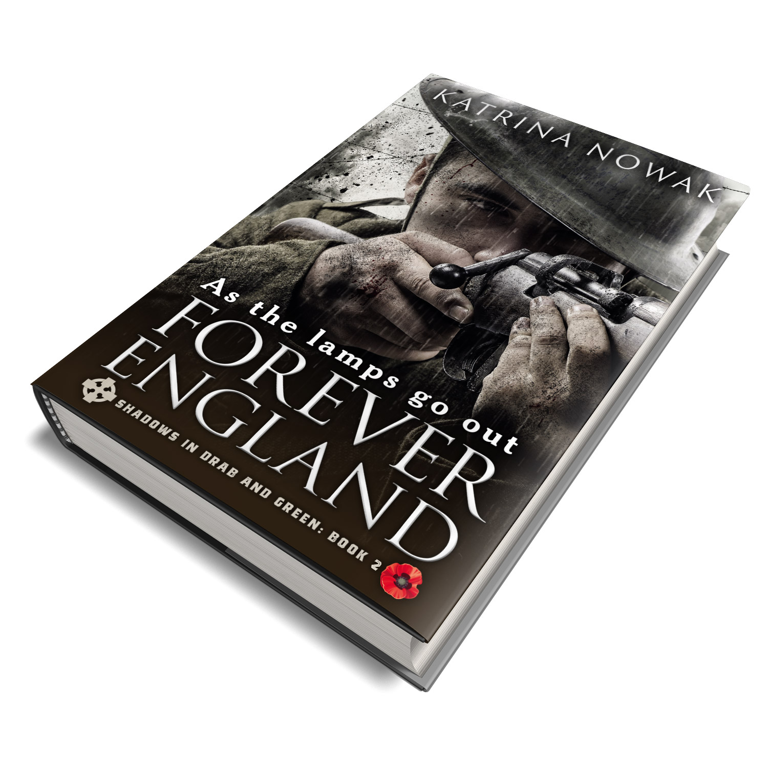 'Forever England' is the second volume in an epic fiction series set in around WW1. The author is Katrina Nowak. The book cover design and interior formatting are by Mark Thomas. To learn more about what Mark could do for your book, please visit coverness.com