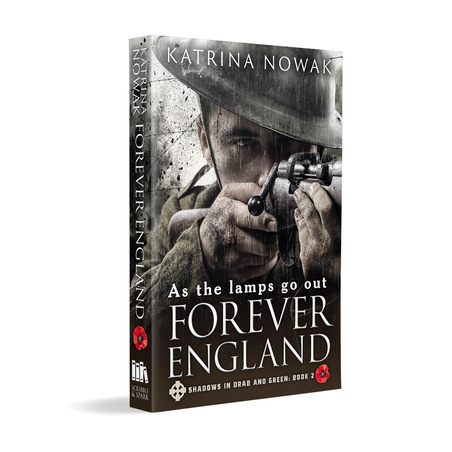 'Forever England' is the second volume in an epic fiction series set in around WW1. The author is Katrina Nowak. The book cover design and interior formatting are by Mark Thomas. To learn more about what Mark could do for your book, please visit coverness.com