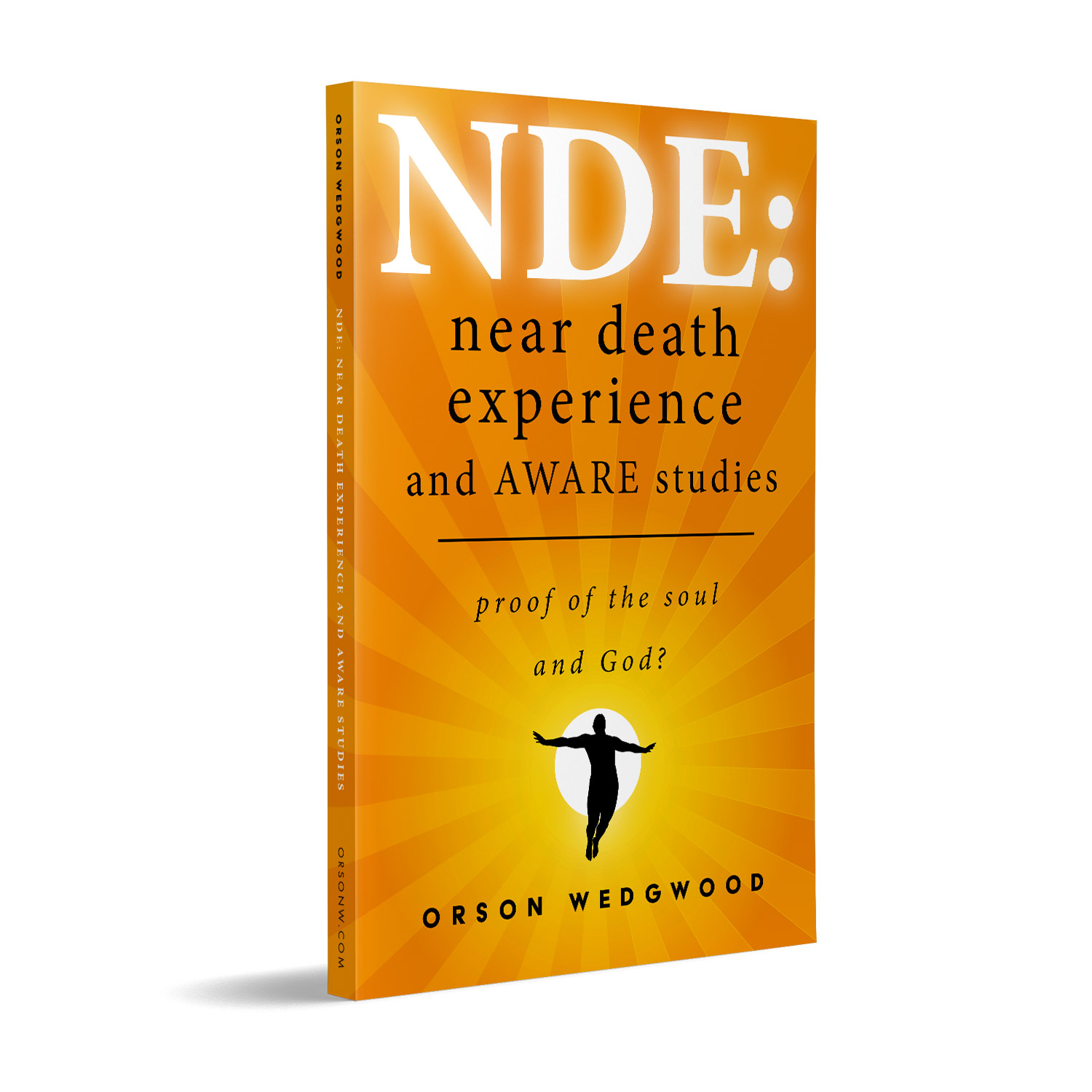 'NDE' is faith-driven scientific deep-dive on the subject of Near Death Experiences. The author is Orson Wedgwood. The book cover design and interior formatting are by Mark Thomas. To learn more about what Mark could do for your book, please visit coverness.com