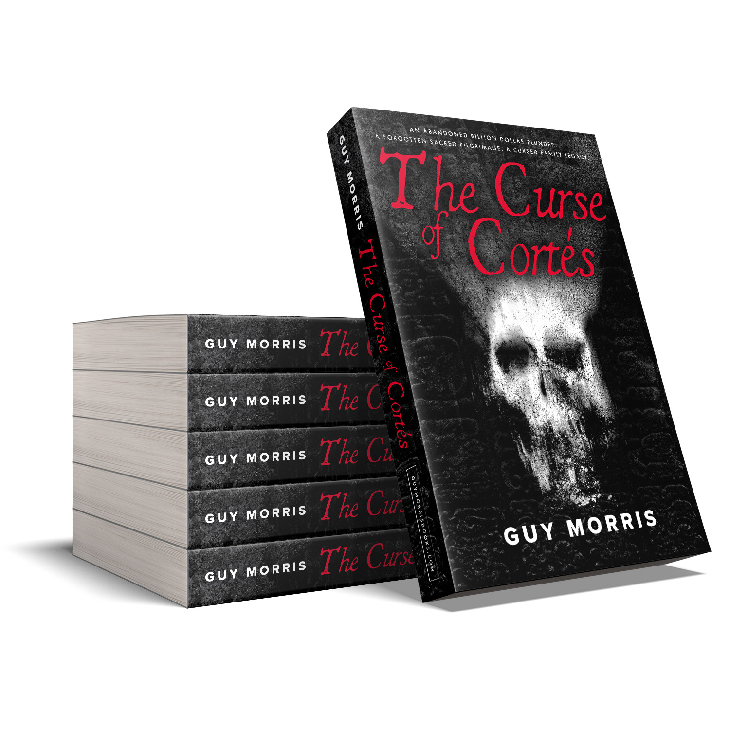 'The Curse of Cortés' is a rattling hybrid historical thriller by Guy Morris. The book cover design & interior formatting are by Mark Thomas. To learn more about what Mark could do for your book, please visit coverness.com.