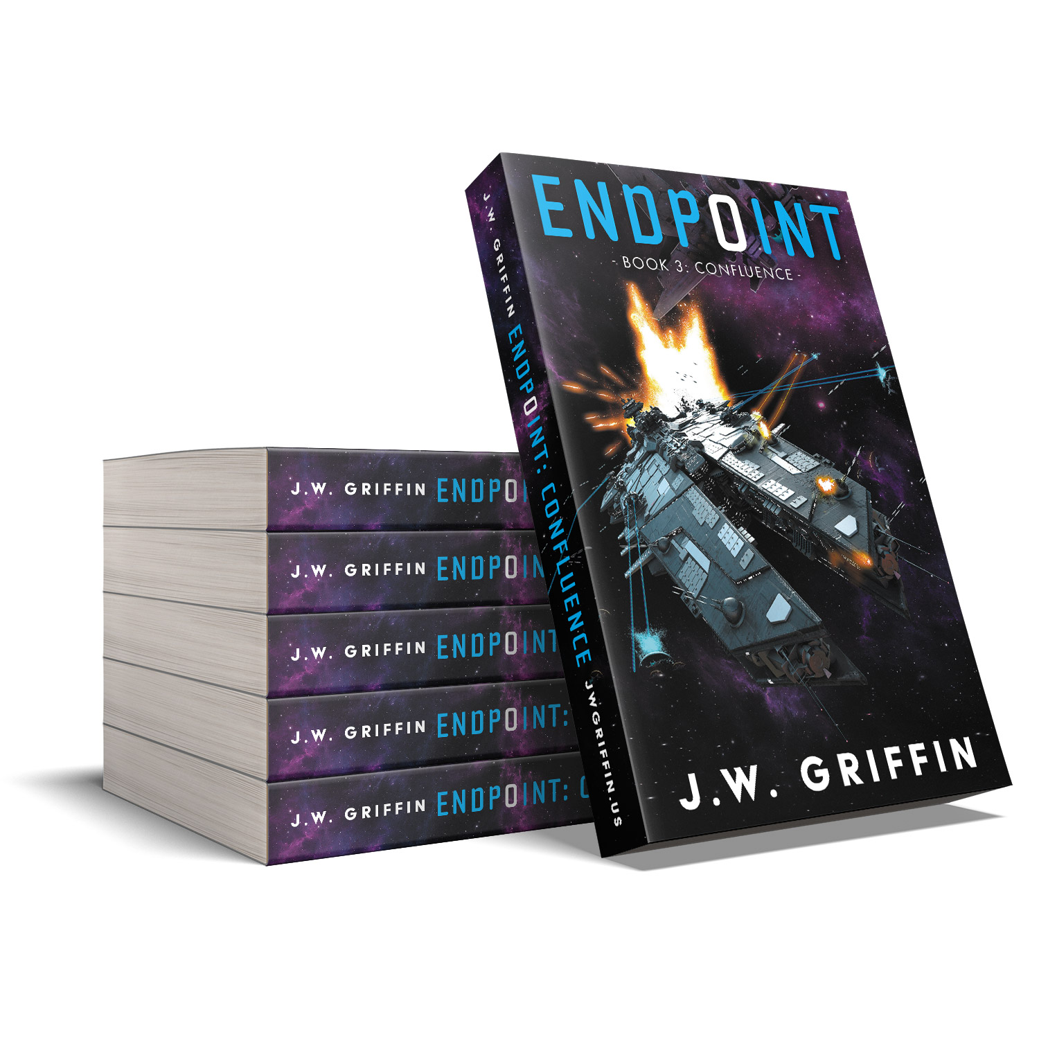 The Endpoint Series is a fantastic character-led hard sci-fi series. The author is JW Griffin. The book cover designs and interior formatting are by Mark Thomas. To learn more about what Mark could do for your book, please visit coverness.com.