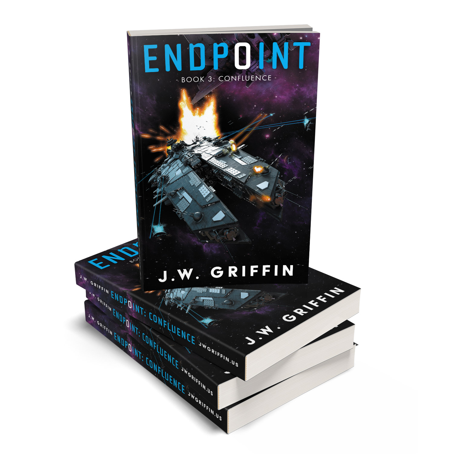 The Endpoint Series is a fantastic character-led hard sci-fi series. The author is JW Griffin. The book cover designs and interior formatting are by Mark Thomas. To learn more about what Mark could do for your book, please visit coverness.com.