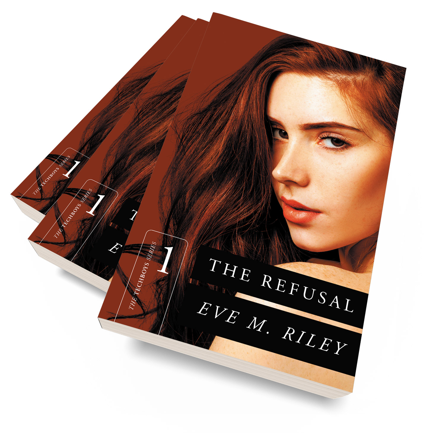 'The Refusal' is the first instalment in an electrifying modern romance series by Eve M. Riley. The book cover design & interior formatting are by Mark Thomas. To learn more about what Mark could do for your book, please visit coverness.com.