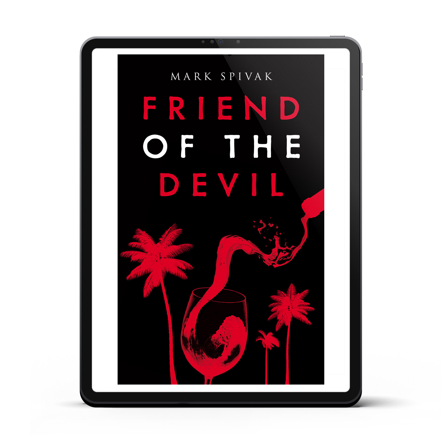 'Friend of the Devil' is a delicious tale of greed. The author is Mark Spivak. The cover design of the book is by Mark Thomas. To learn more about what Mark could do for your book, please visit coverness.com