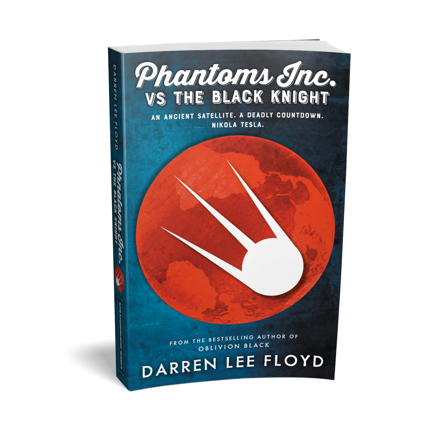 'Phantoms Inc. Vs The Black Knight' is a fun scifi / supernatural hybrid novel. The author is Darren Lee Floyd. The cover and interior design of the book are by Mark Thomas. To learn more about what Mark could do for your book, please visit coverness.com.