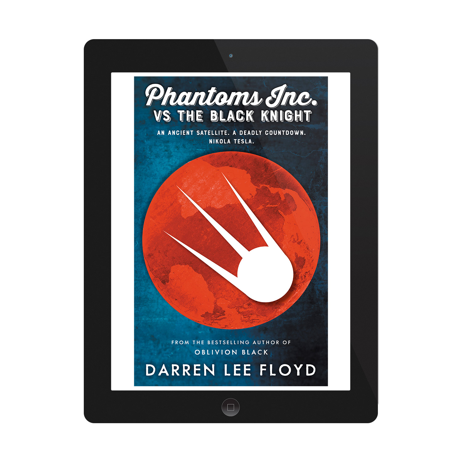 'Phantoms Inc. Vs The Black Knight' is a fun scifi / supernatural hybrid novel. The author is Darren Lee Floyd. The cover and interior design of the book are by Mark Thomas. To learn more about what Mark could do for your book, please visit coverness.com.