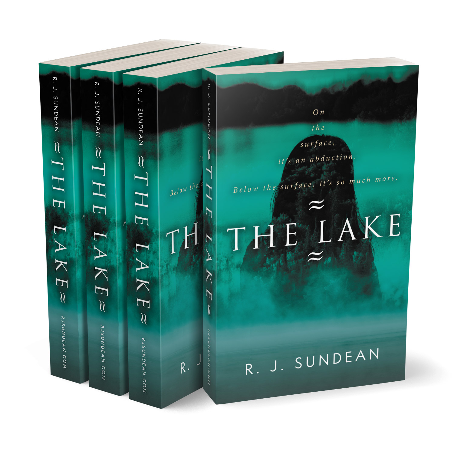 'The Lakes' is an atmospheric threat thriller. The author is RJ Sundean. The cover and interior design of the book are by Mark Thomas. To learn more about what Mark could do for your book, please visit coverness.com.