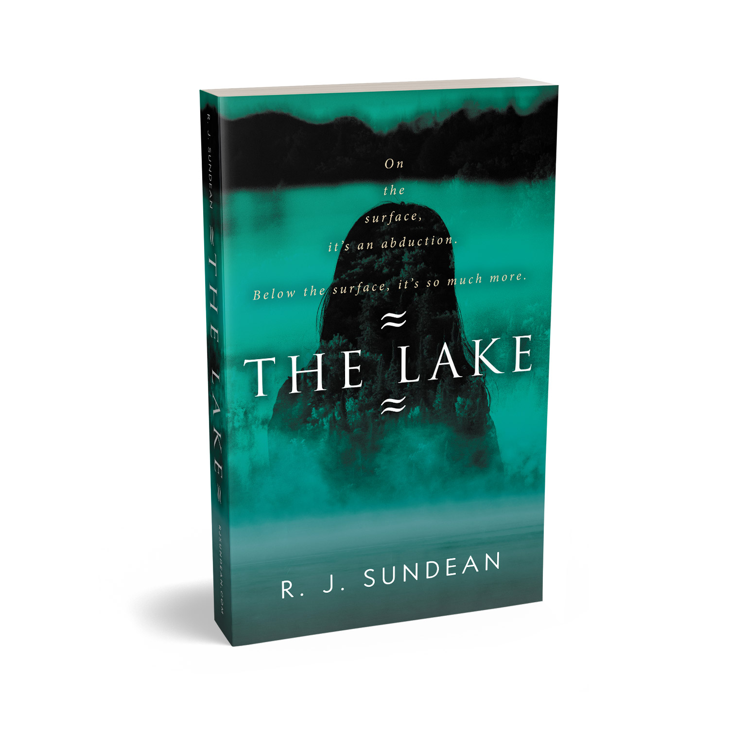 'The Lakes' is an atmospheric threat thriller. The author is RJ Sundean. The cover and interior design of the book are by Mark Thomas. To learn more about what Mark could do for your book, please visit coverness.com.