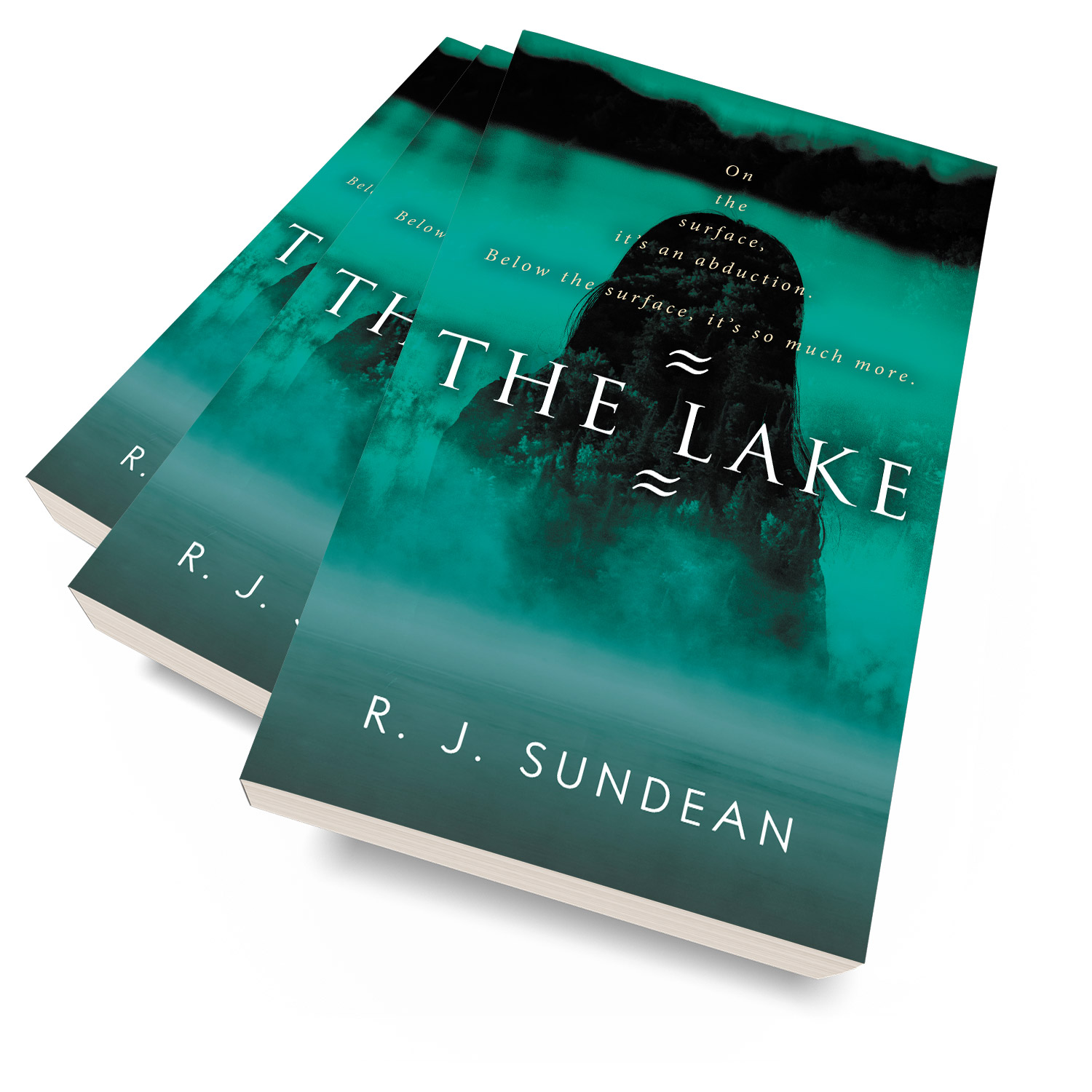 'The Lakes' is an atmospheric threat thriller. The author is RJ Sundean. The cover and interior design of the book are by Mark Thomas. To learn more about what Mark could do for your book, please visit coverness.com.