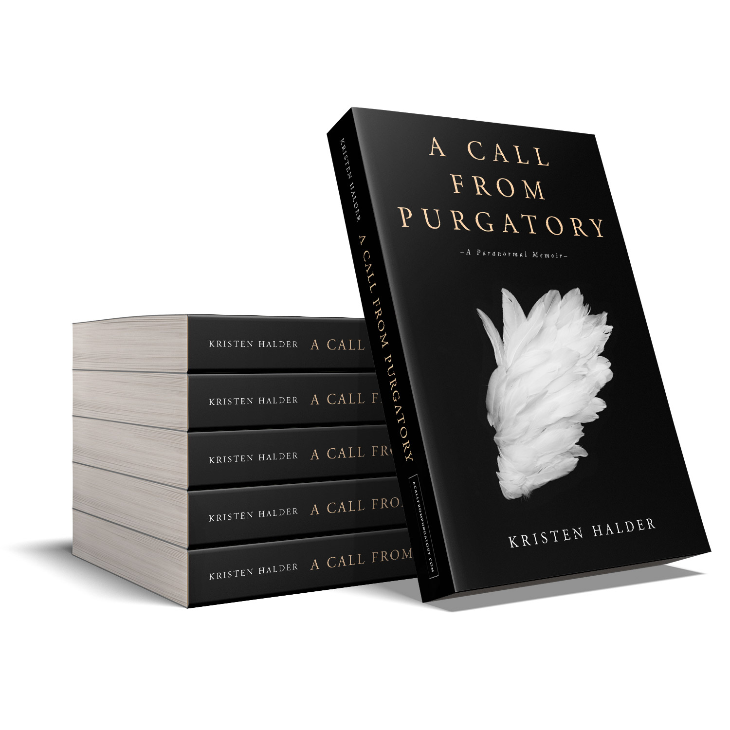 'A Call From Purgatory' is a chilling supernatural memoir. The author is Kristen Halder. The cover design & interior design of the series is by Mark Thomas. To learn more about what Mark could do for your book, please visit coverness.com