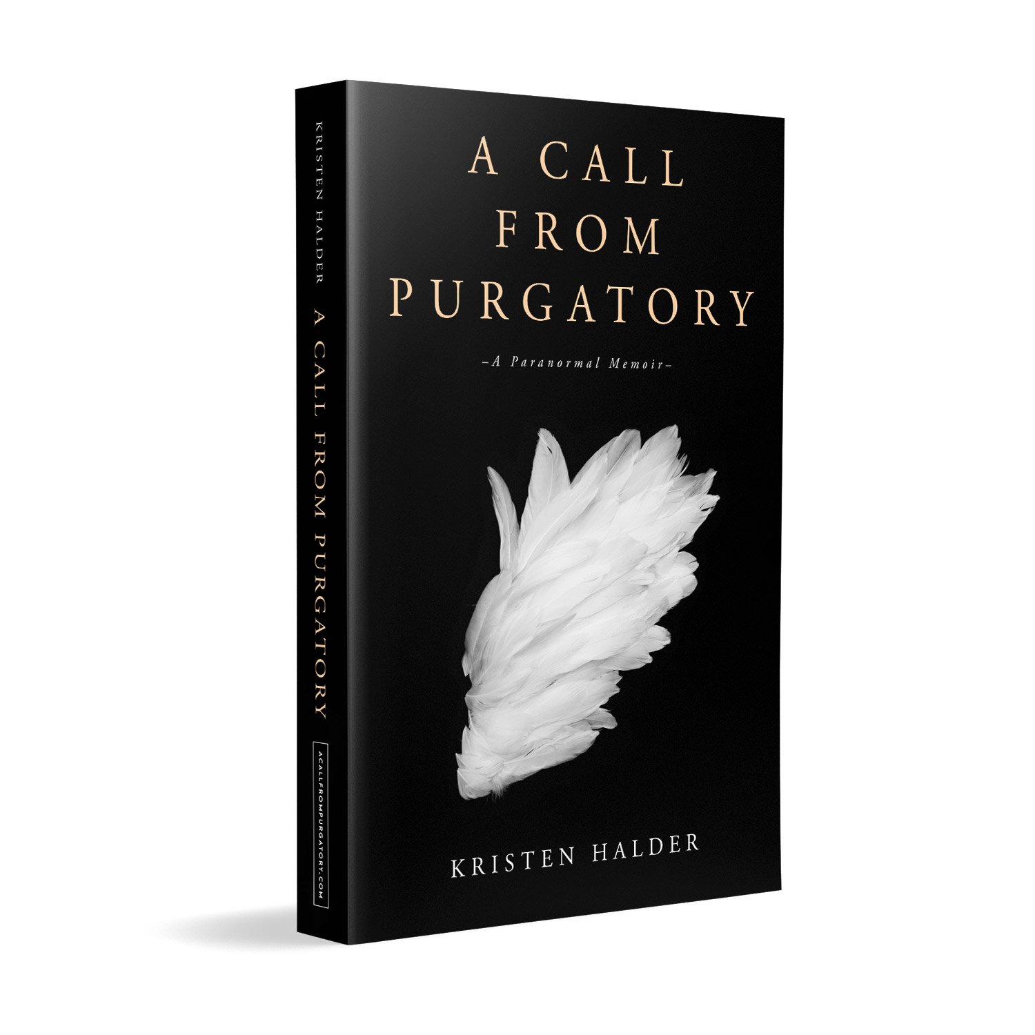 'A Call From Purgatory' is a chilling supernatural memoir. The author is Kristen Halder. The cover design & interior design of the series is by Mark Thomas. To learn more about what Mark could do for your book, please visit coverness.com