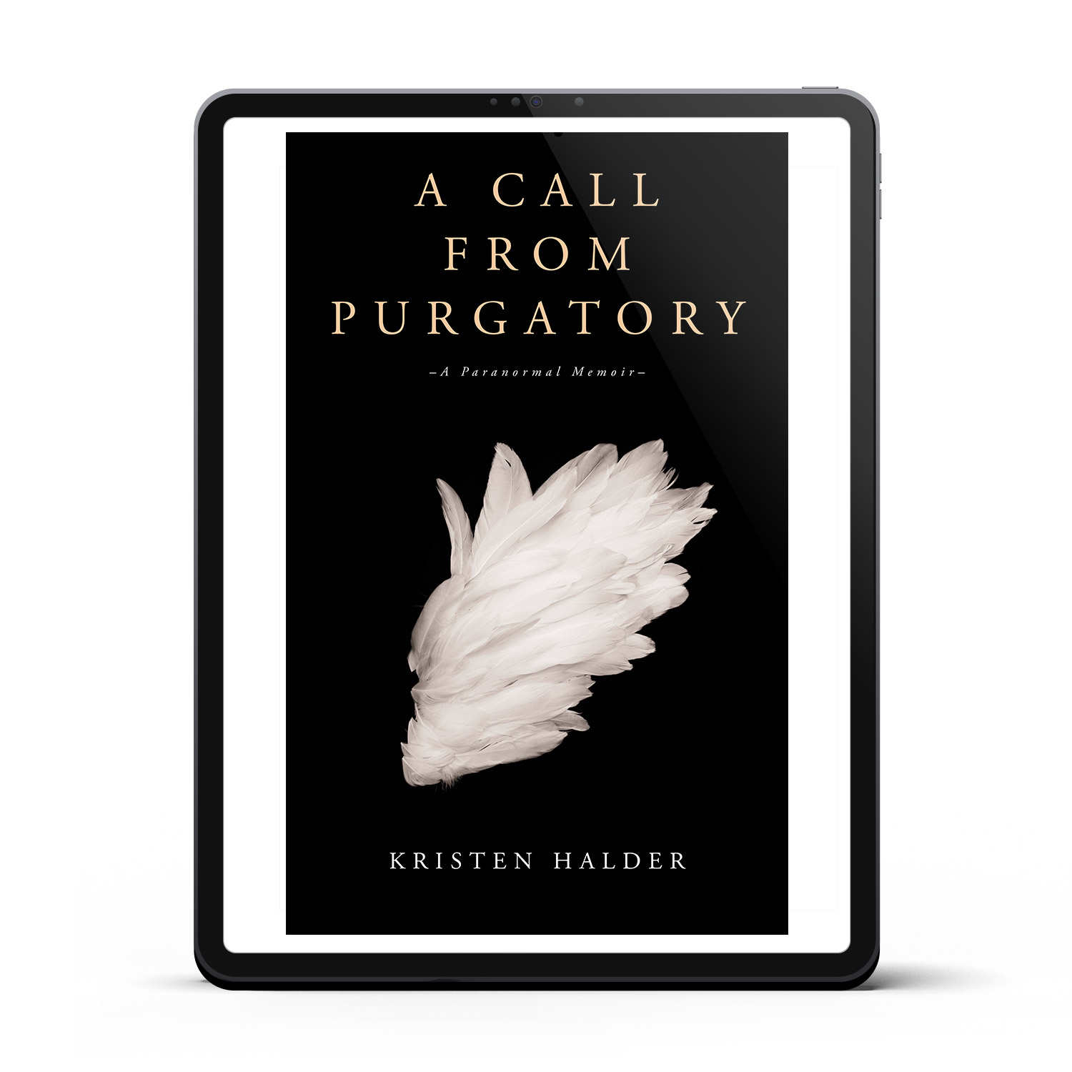 'A Call From Purgatory' is a chilling supernatural memoir. The author is Kristen Halder. The cover design & interior design of the series is by Mark Thomas. To learn more about what Mark could do for your book, please visit coverness.com