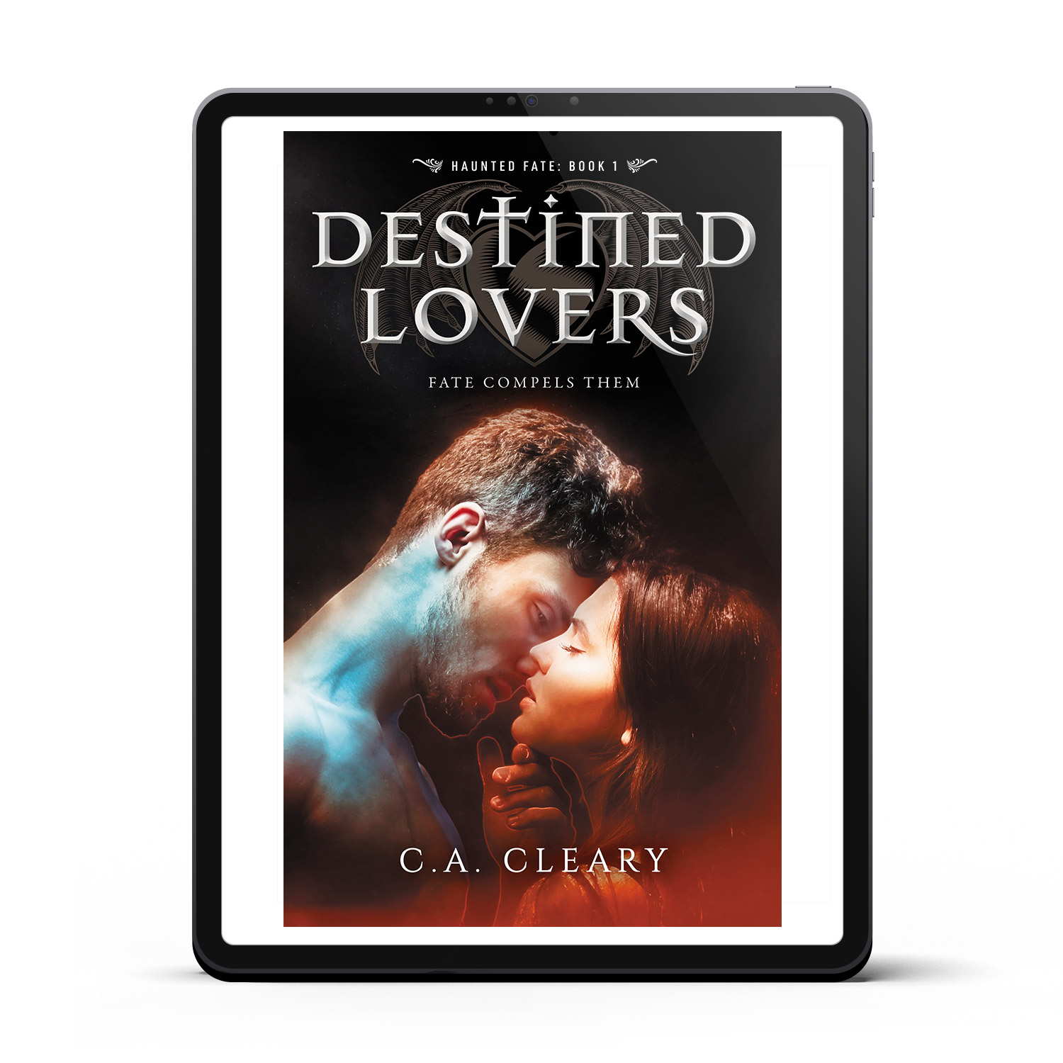 'Destined Lovers (Haunted Fate" Book 1)' is the first bite of a vampire series, by C.A. Cleary. The book cover and interior were designed by Mark Thomas of coverness.com. To find out more about my book design services, please visit www.coverness.com