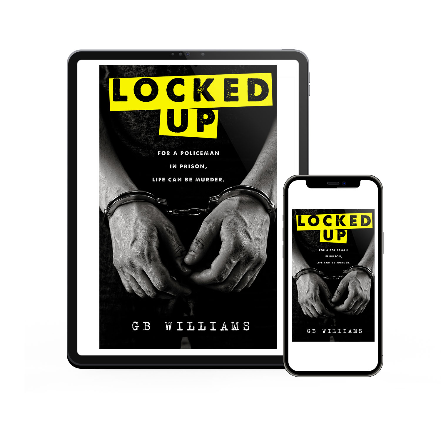 The 'Locked' Trilogy is a gritty British crime thriller series. The author is G.B. Williams. The book covers and boxset were designed by Mark Thomas of coverness.com. To find out more about my book design services, please visit www.coverness.com