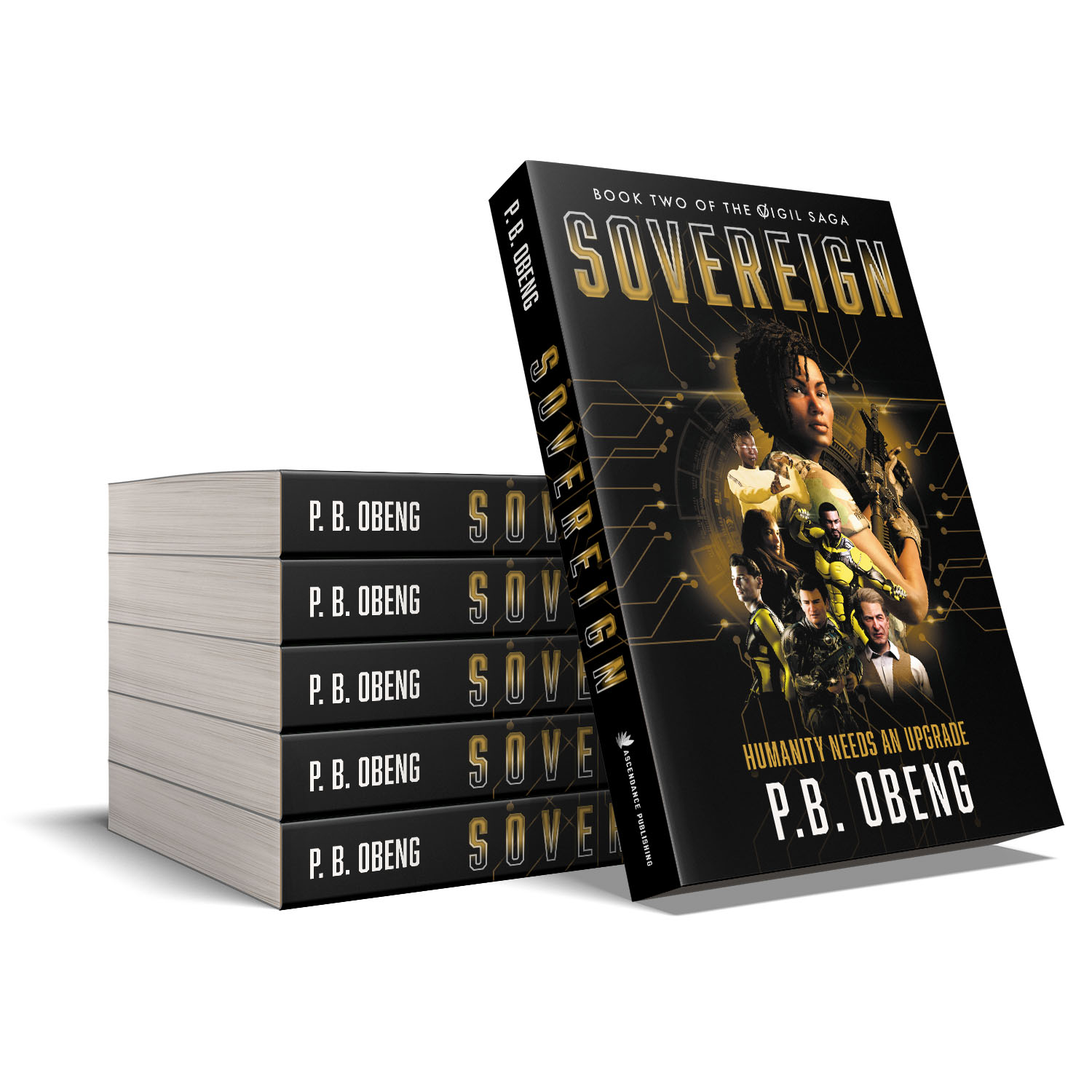 The 'Vigil' Saga is super-powered superhero scifi adventure series by PB Obeng. The book cover and interiors were designed by Mark Thomas of coverness.com. To find out more about my book design services, please visit www.coverness.com