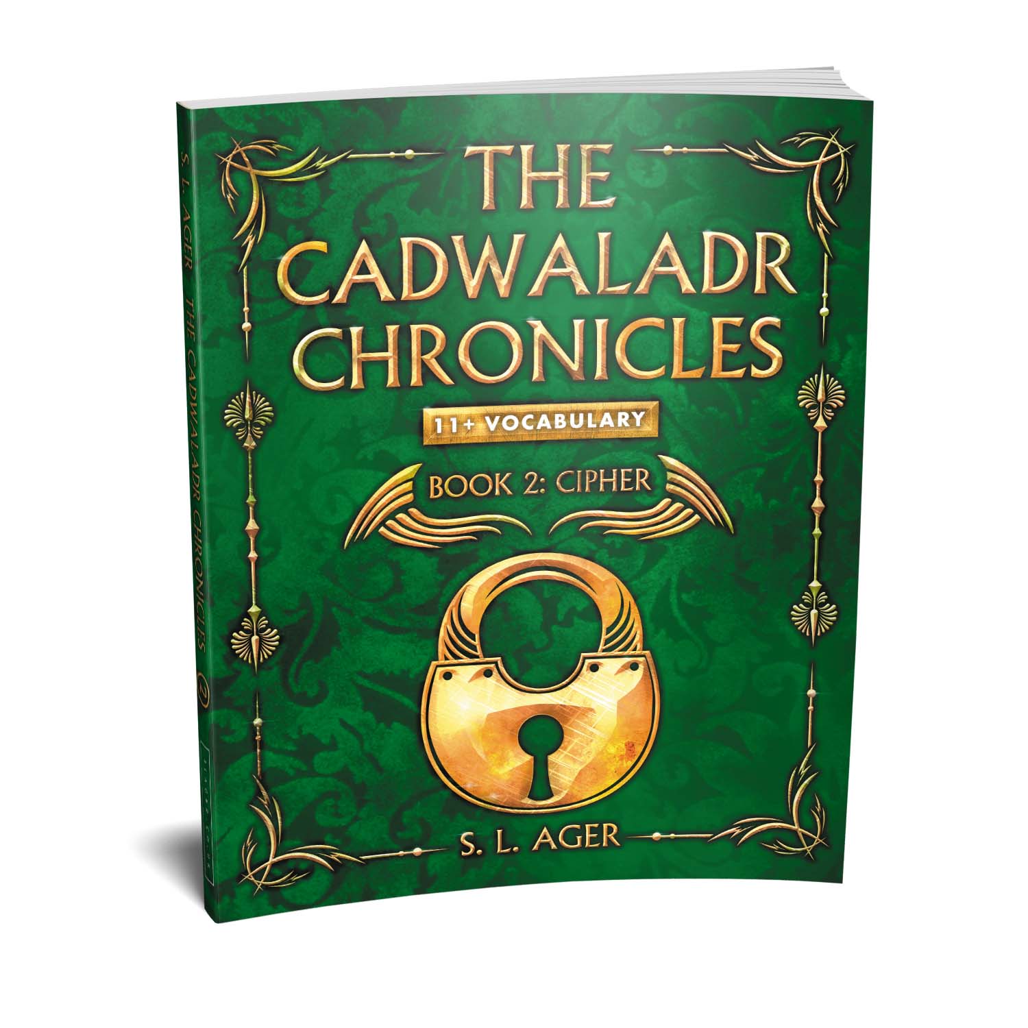 'The Cadwaladr Chronicles' is unique, story-based, educational novel series that teaches young readers nearly 3000 exam-level English words. The author is S L Ager. The book cover and interior design are by Mark Thomas. To learn more about what Mark could do for your book, please visit coverness.com.
