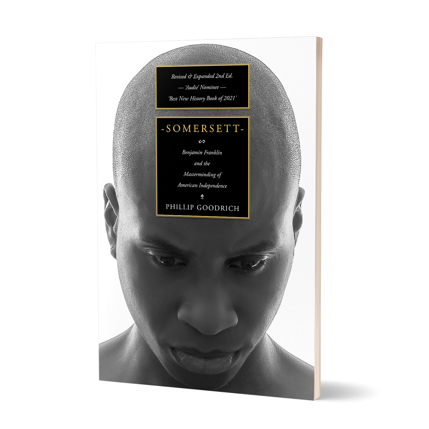 'Somersett' is an incisive take on the origins of the American Revolution. The author and Phillip Goodrich. The cover design and interior manuscript formatting are by Mark Thomas. Learn what Mark could do for your book by visiting coverness.com.