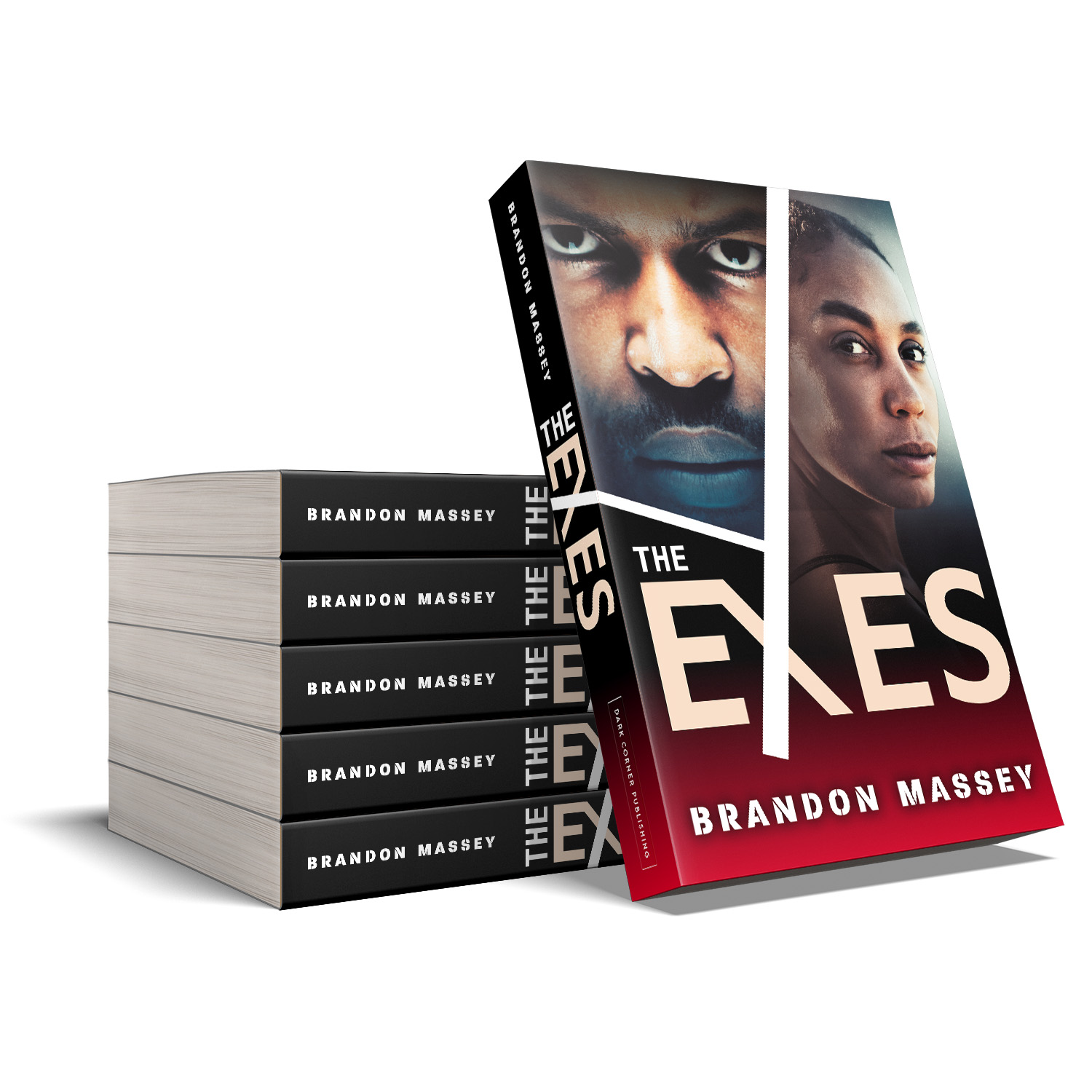 'The Exes' is a taut modern noir relationship thriller novel. The author is Brandon Massey. The book cover design & interior formatting are by Mark Thomas. To learn more about what Mark could do for your book, please visit coverness.com.