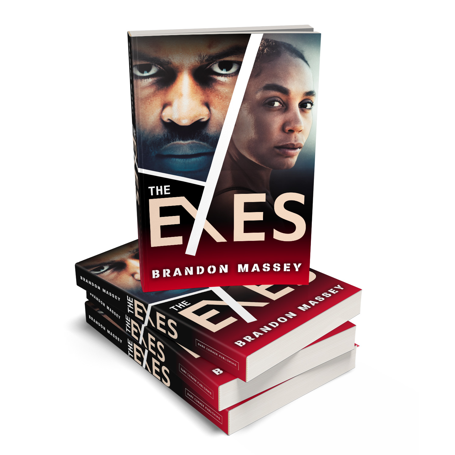 'The Exes' is a taut modern noir relationship thriller novel. The author is Brandon Massey. The book cover design & interior formatting are by Mark Thomas. To learn more about what Mark could do for your book, please visit coverness.com.