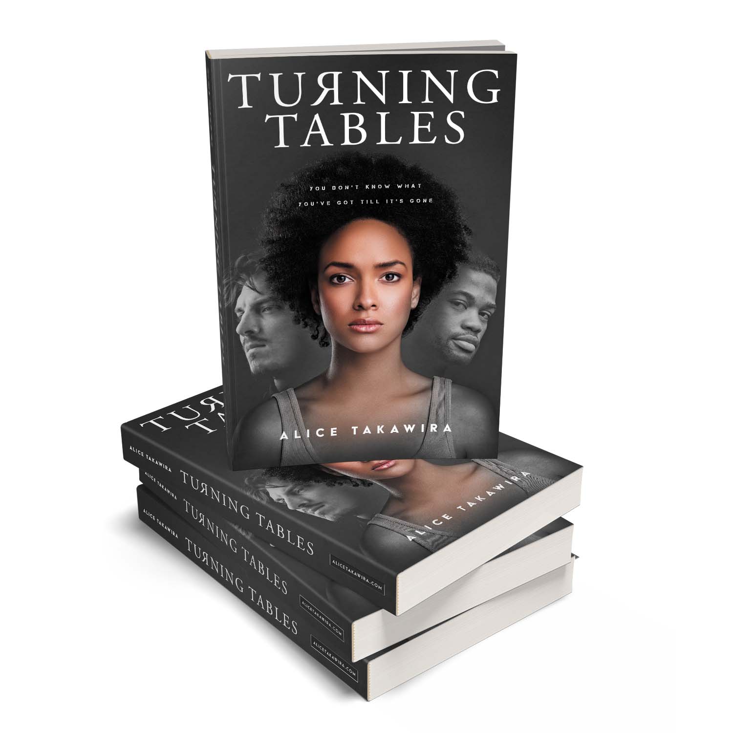 'Turning Tables' is an excellent multicultural relationships novel. The author is Alice Takawira. The book cover design is by Mark Thomas. To learn more about what Mark could do for your book, please visit coverness.com.