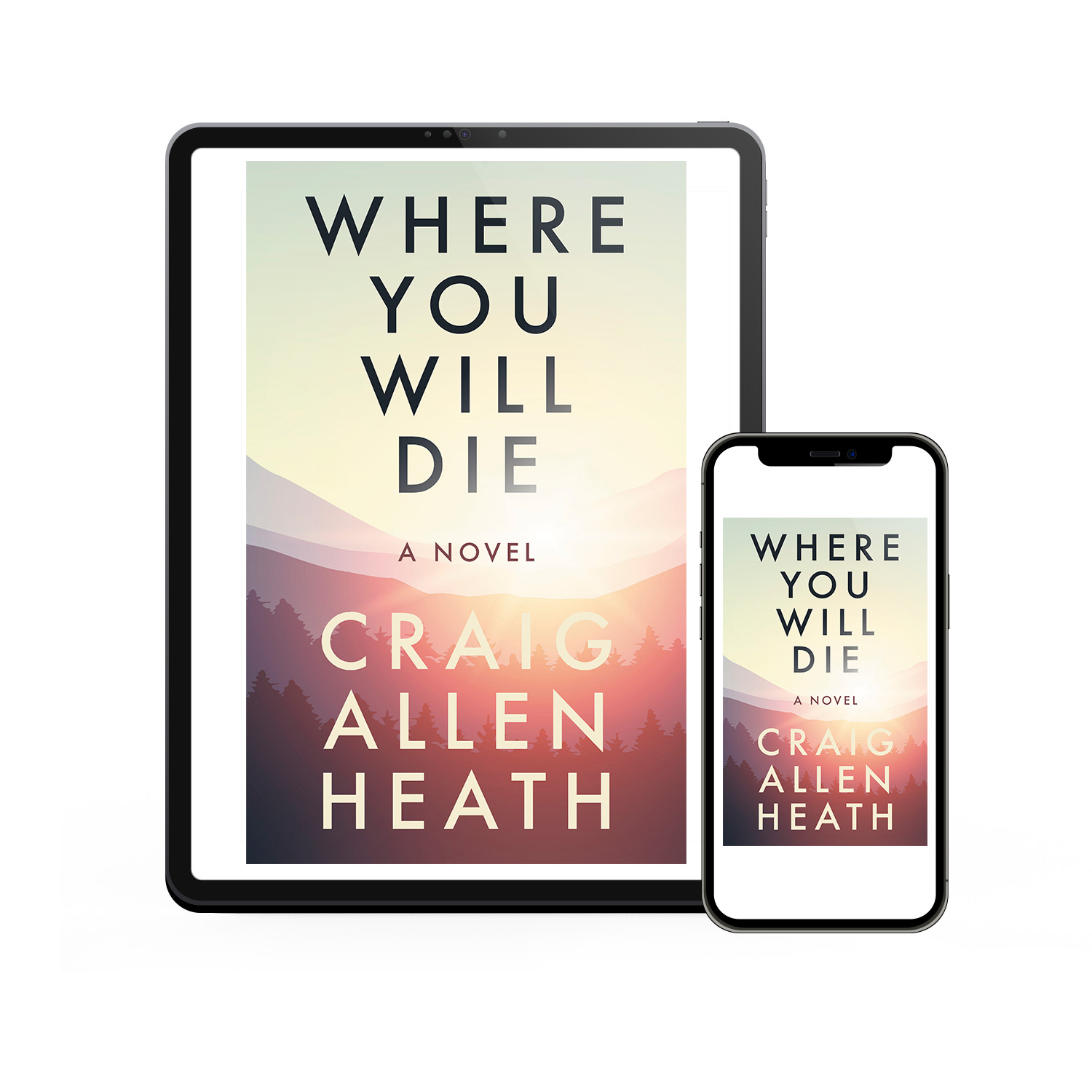 'Where You Will Die' is a deep backwoods murder fiction novel. The author is Craig Allen Heath. The book cover design & interior formatting are by Mark Thomas. To learn more about what Mark could do for your book, please visit coverness.com.