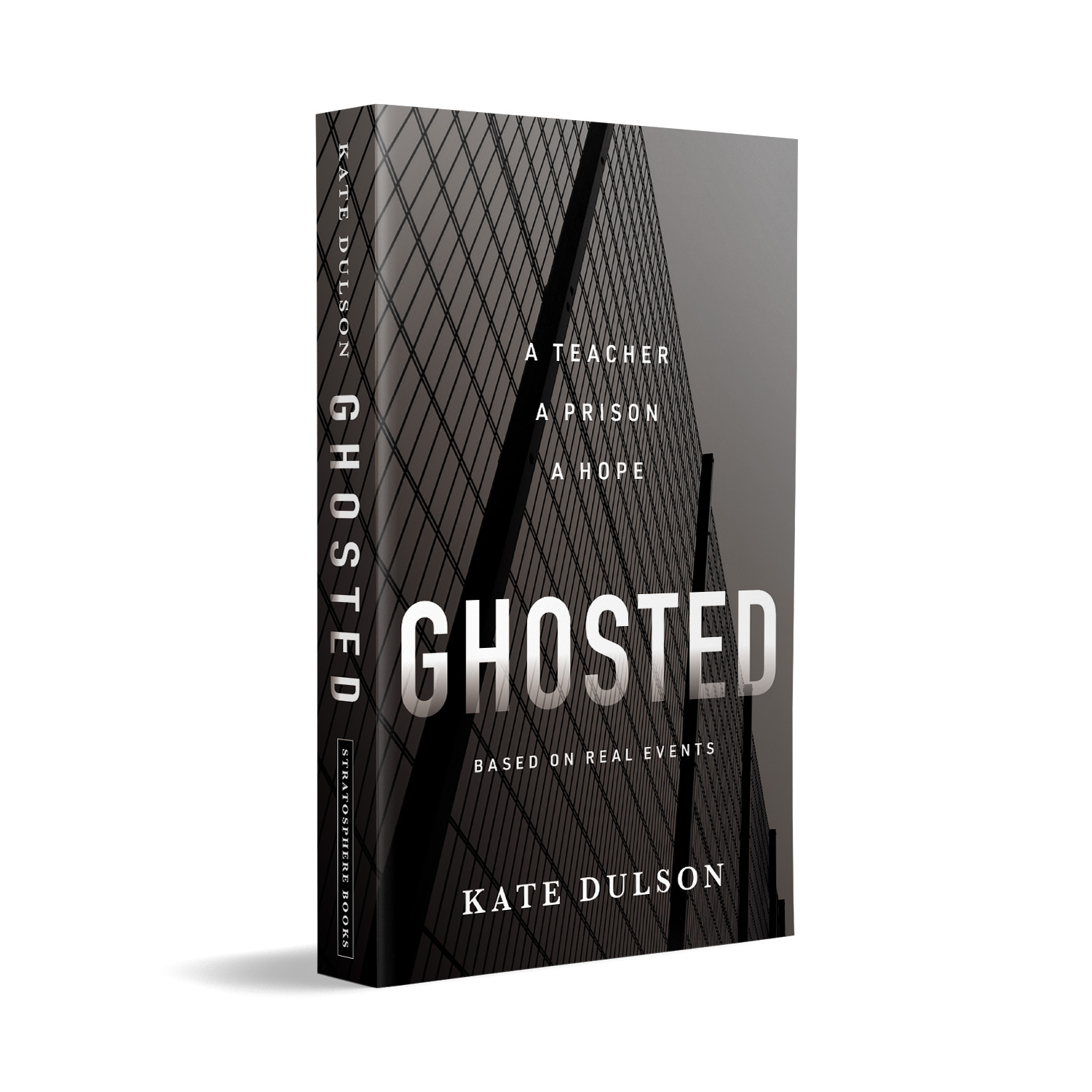 'Ghosted' is a gripping prison-based fiction novel. The author is Kate Dulson. The book cover and interior design are by Mark Thomas. To learn more about what Mark could do for your book, please visit coverness.com.