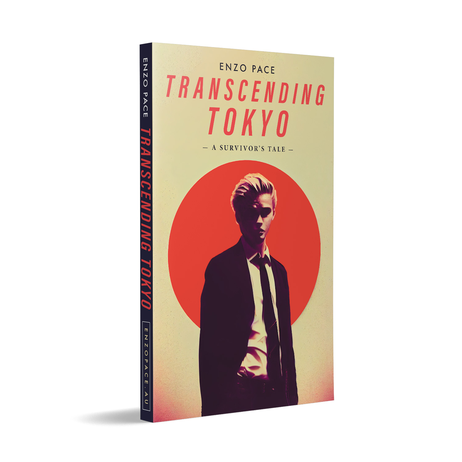 Transcending Tokyo - great book cover design by Mark Thomas