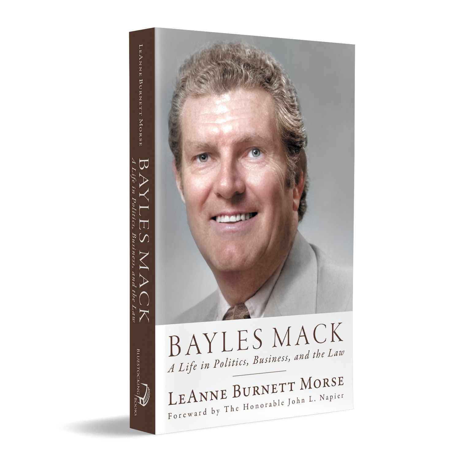 'Bayles Mack: A Life in Politics, Business and the Law' is a non-fiction biography of this prominent American lawmaker and lawyer. The author is LeAnne Burnett Morse. The cover design and interior formatting are by Mark Thomas. To learn more about what Mark could do for your book, please visit coverness.com.