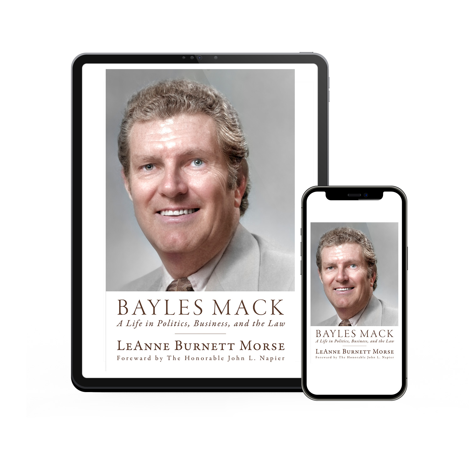 'Bayles Mack: A Life in Politics, Business and the Law' is a non-fiction biography of this prominent American lawmaker and lawyer. The author is LeAnne Burnett Morse. The cover design and interior formatting are by Mark Thomas. To learn more about what Mark could do for your book, please visit coverness.com.