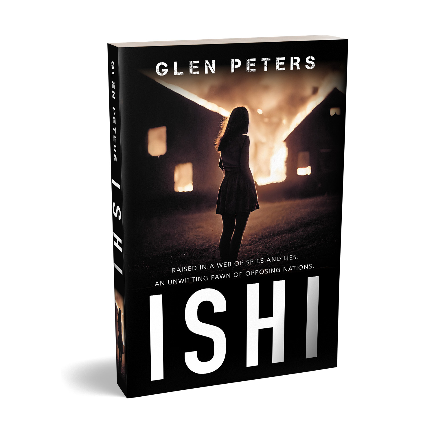 'Ishi' is a gripping modern thriller that spans from the late 1980s to the mid 2000s. The author is Glen Peters. The book cover and interior design are by Mark Thomas. To learn more about what Mark could do for your book, please visit coverness.com.