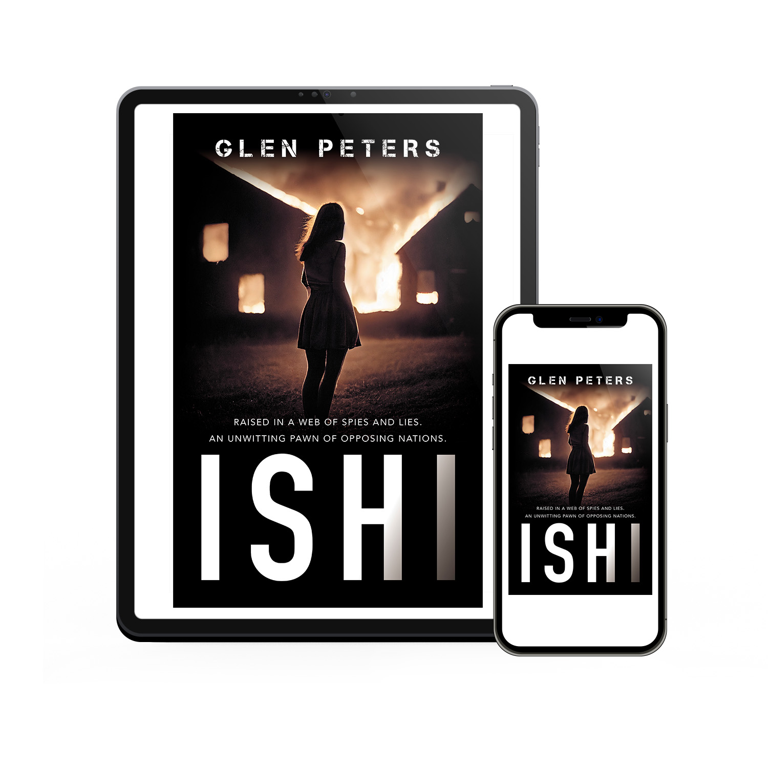 'Ishi' is a gripping modern thriller that spans from the late 1980s to the mid 2000s. The author is Glen Peters. The book cover and interior design are by Mark Thomas. To learn more about what Mark could do for your book, please visit coverness.com.