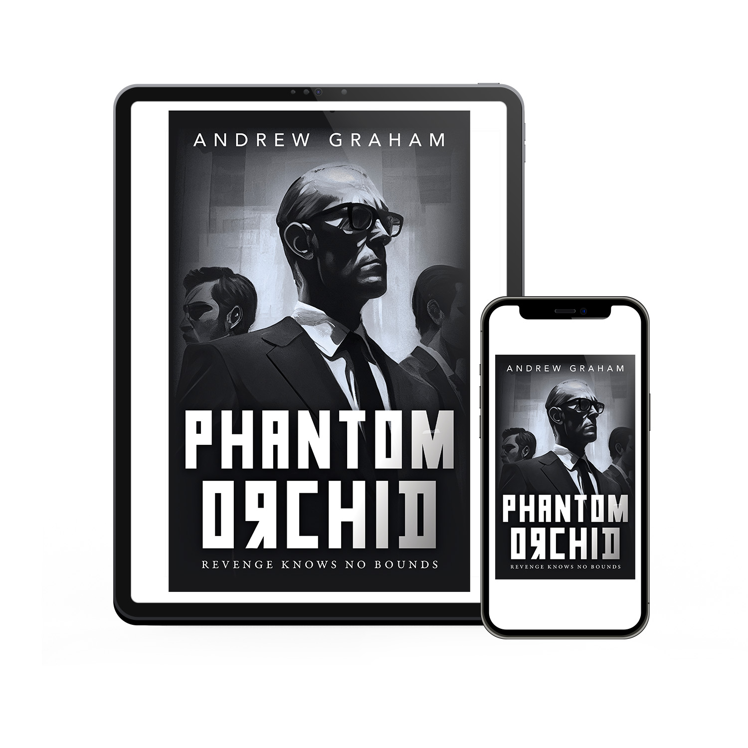 'Phantom Orchid' is a dark and twisting geopolitical thriller, featuring rich characters playing for the highest of stakes. The author is Andrew Graham. The book cover design is by Mark Thomas. To learn more about what Mark could do for your book, please visit coverness.com.