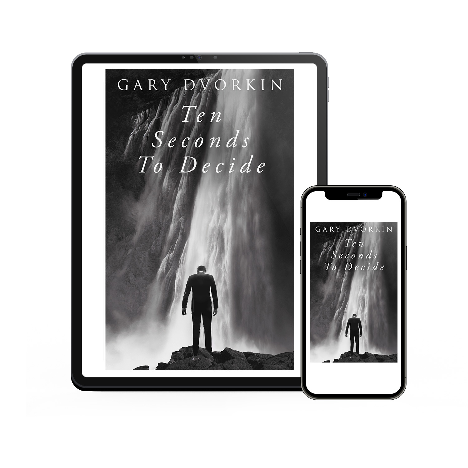 'Ten Seconds To Decide' is a neo-noir thriller about the corruption of power. The author is Gary Dvorkin. The book cover design & Interior formatting are by Mark Thomas. To learn more about what Mark could do for your book, please visit coverness.com.