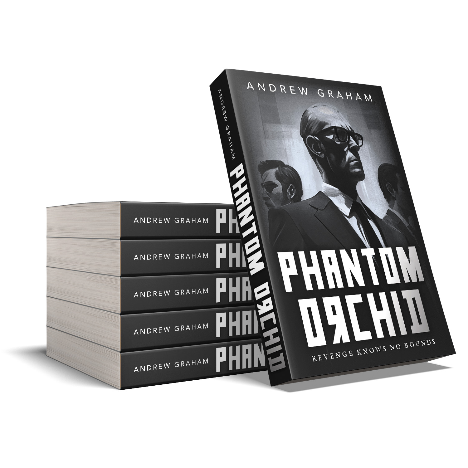 'Phantom Orchid' is a dark and twisting geopolitical thriller, featuring rich characters playing for the highest of stakes. The author is Andrew Graham. The book cover design is by Mark Thomas. To learn more about what Mark could do for your book, please visit coverness.com.