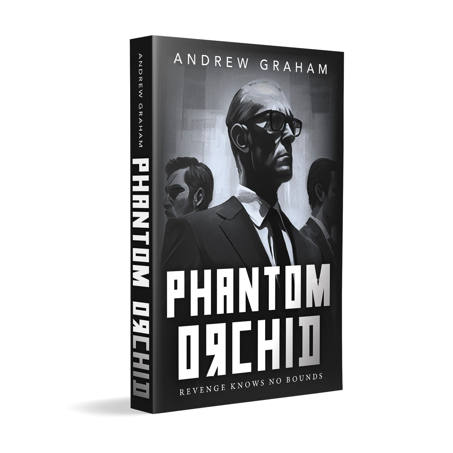 'Phantom Orchid' is a dark and twisting geopolitical thriller, featuring rich characters playing for the highest of stakes. The author is Andrew Graham. The book cover design is by Mark Thomas. To learn more about what Mark could do for your book, please visit coverness.com.