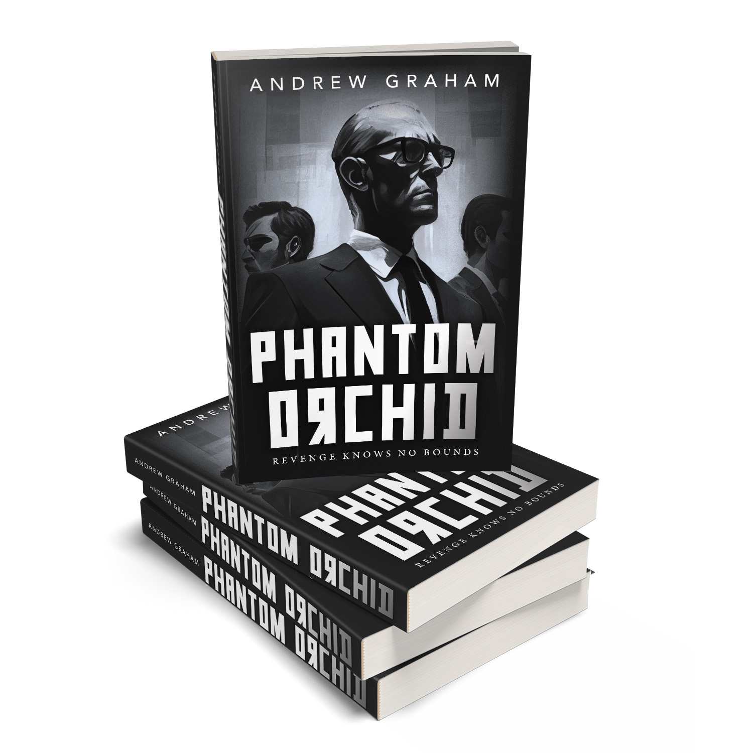 'Phantom Orchid' is a dark and twisting geopolitical thriller, featuring rich characters playing for the highest of stakes. The author is Andrew Graham. The book cover design is by Mark Thomas. To learn more about what Mark could do for your book, please visit coverness.com.