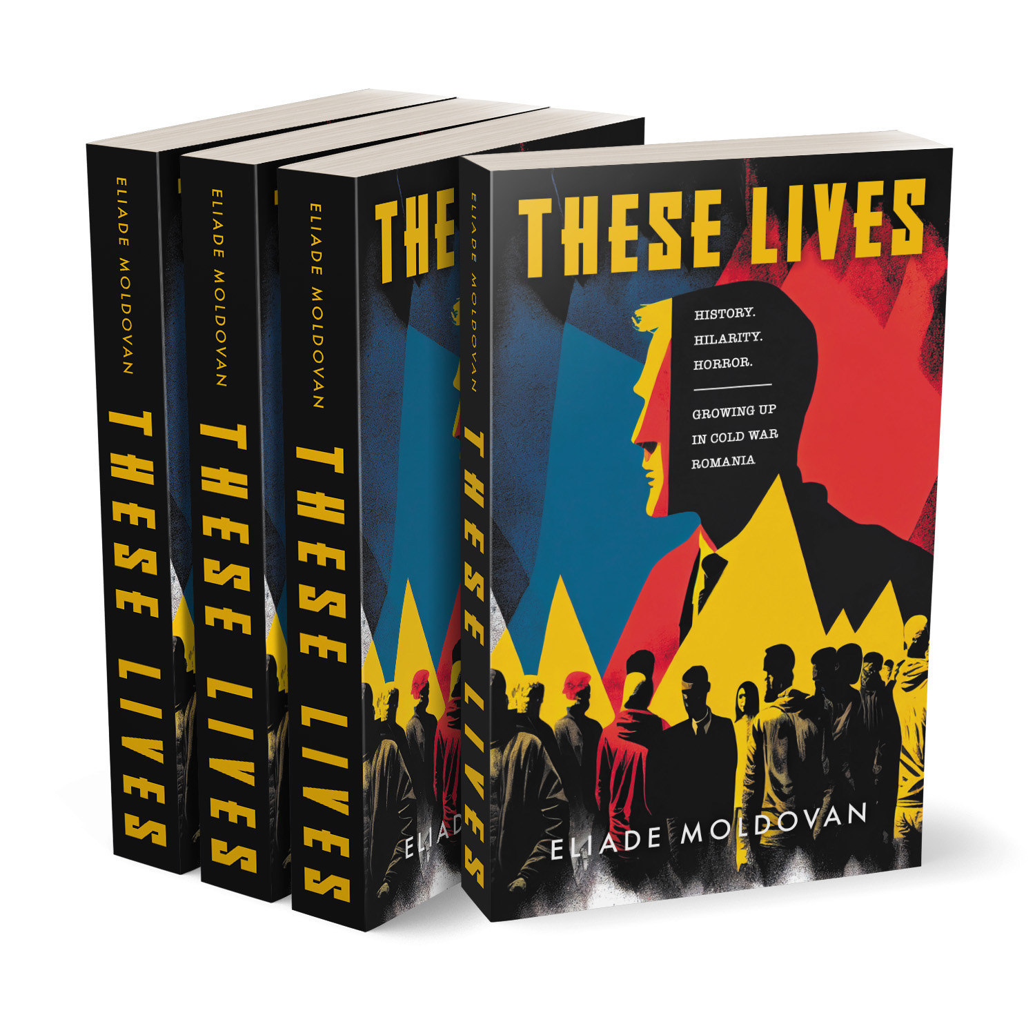 'These Lives' is an engrossing collection of personal stories from Cold War era Romania. The author is Eliade Moldovan. The book cover design and interior formatting is by Mark Thomas. To learn more about what Mark could do for your book, please visit coverness.com.