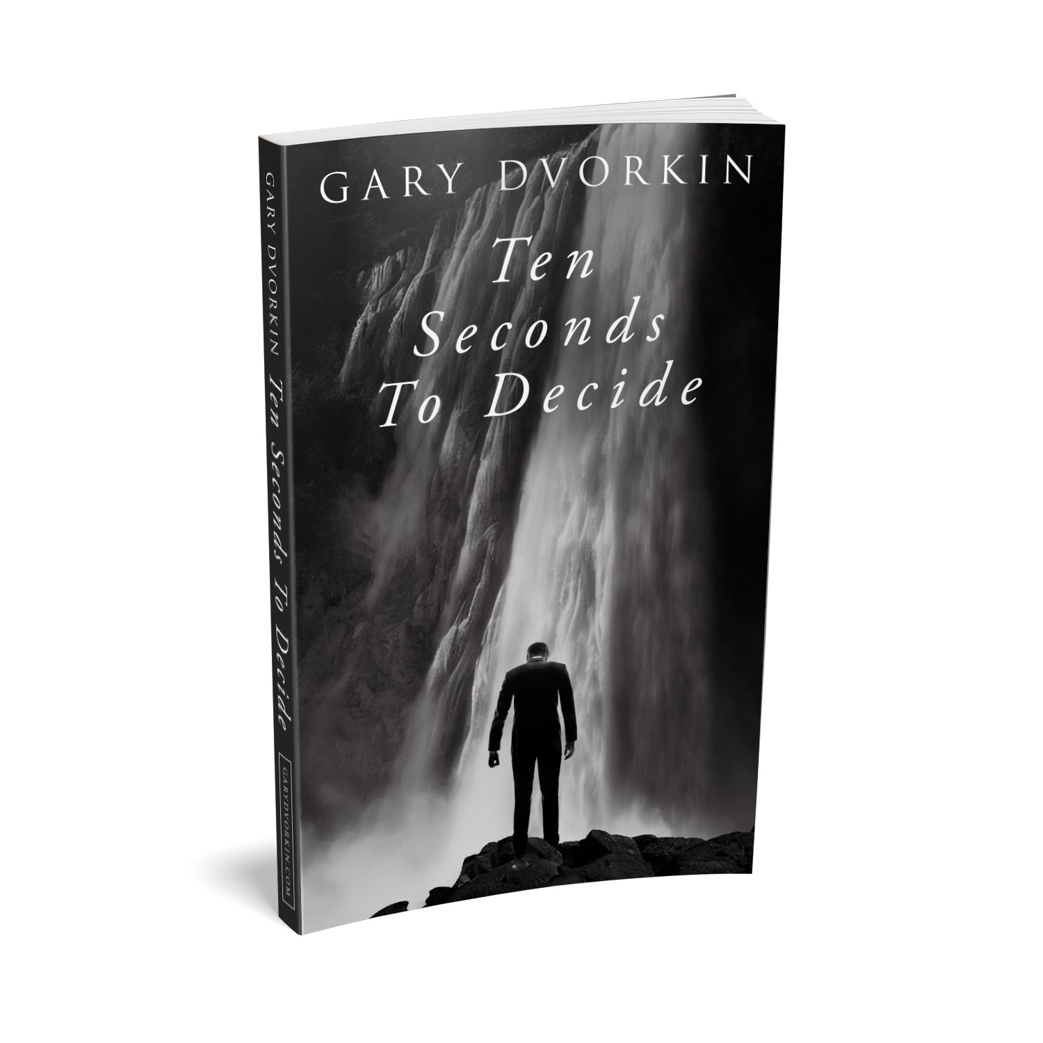 'Ten Seconds To Decide' is a neo-noir thriller about the corruption of power. The author is Gary Dvorkin. The book cover design & Interior formatting are by Mark Thomas. To learn more about what Mark could do for your book, please visit coverness.com.