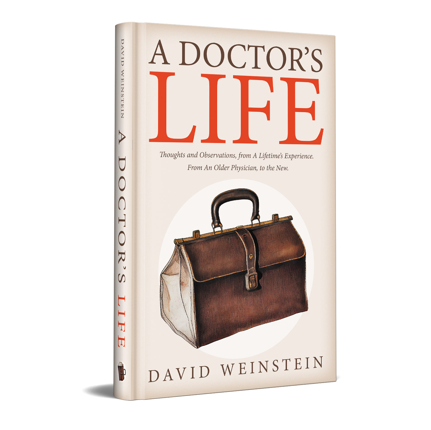 'A Doctor's Life' is a heartfelt and insightful memoir on a life in the medical profession. The author is David Weinstein. The book cover and interior formatting are designed by Mark Thomas of coverness.com. To find out more about my book design services, please visit www.coverness.com
