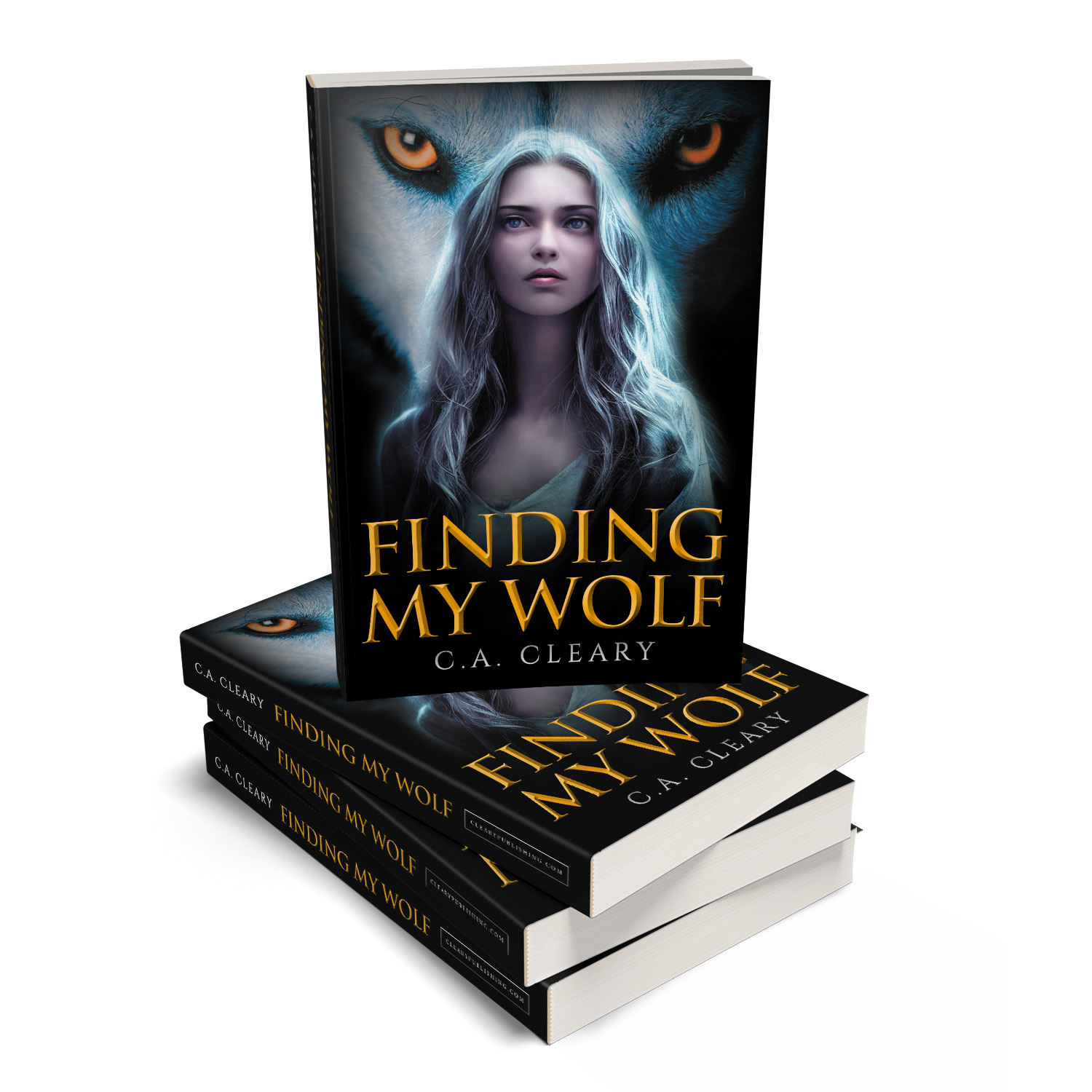 'Finding My Wolf' is a hot-blooded lycanthrope fantasy romance. The author is C. A. Cleary. The book cover design and interior formatting is by Mark Thomas. To learn more about what Mark could do for your book, please visit coverness.com.