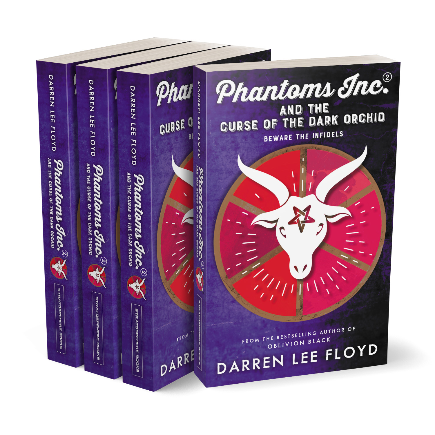 The 'Phantoms Inc.' series is a fun scifi / supernatural hybrid. The author is Darren Lee Floyd. The cover and interior design of the books are by Mark Thomas. To learn more about what Mark could do for your book, please visit coverness.com.