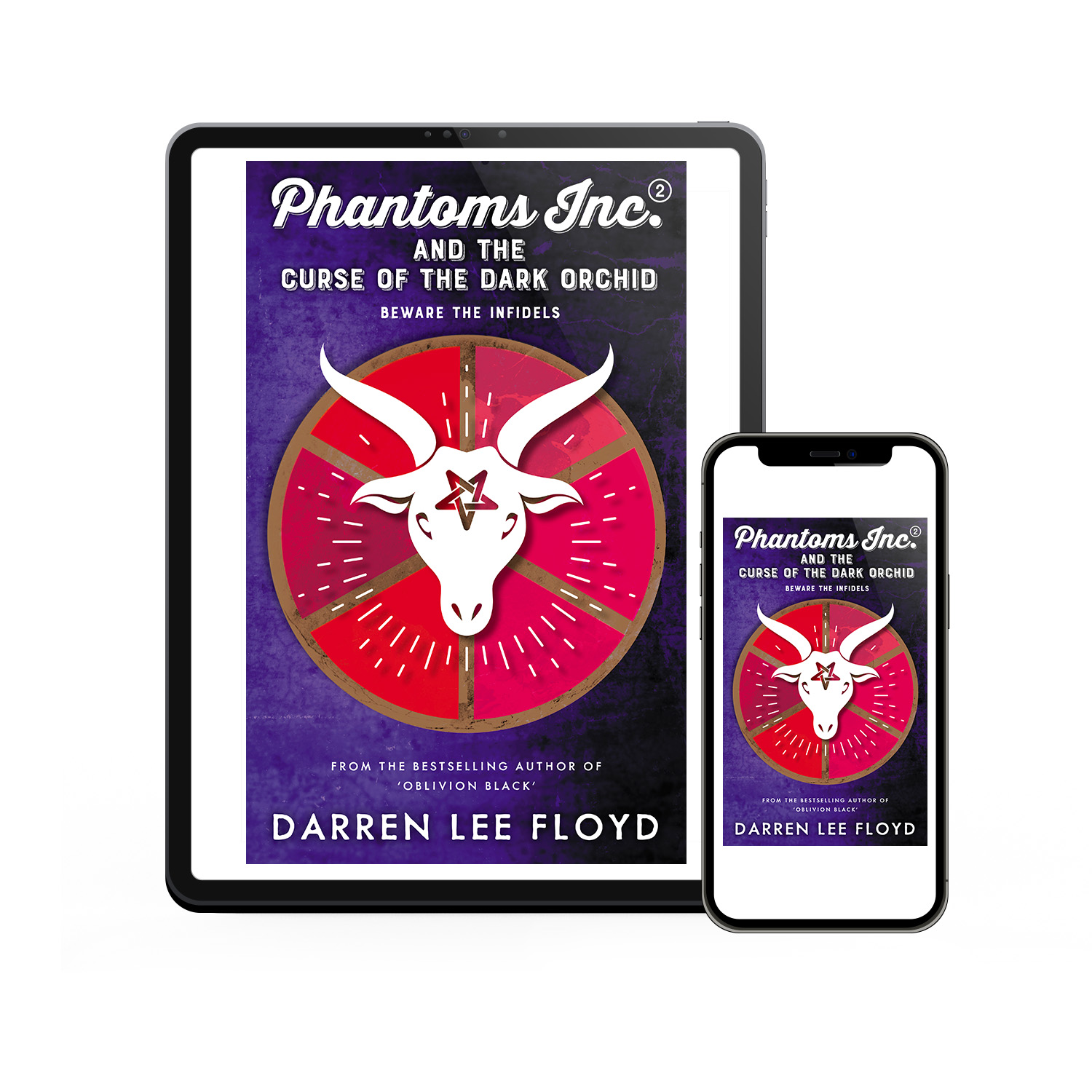 The 'Phantoms Inc.' series is a fun scifi / supernatural hybrid. The author is Darren Lee Floyd. The cover and interior design of the books are by Mark Thomas. To learn more about what Mark could do for your book, please visit coverness.com.