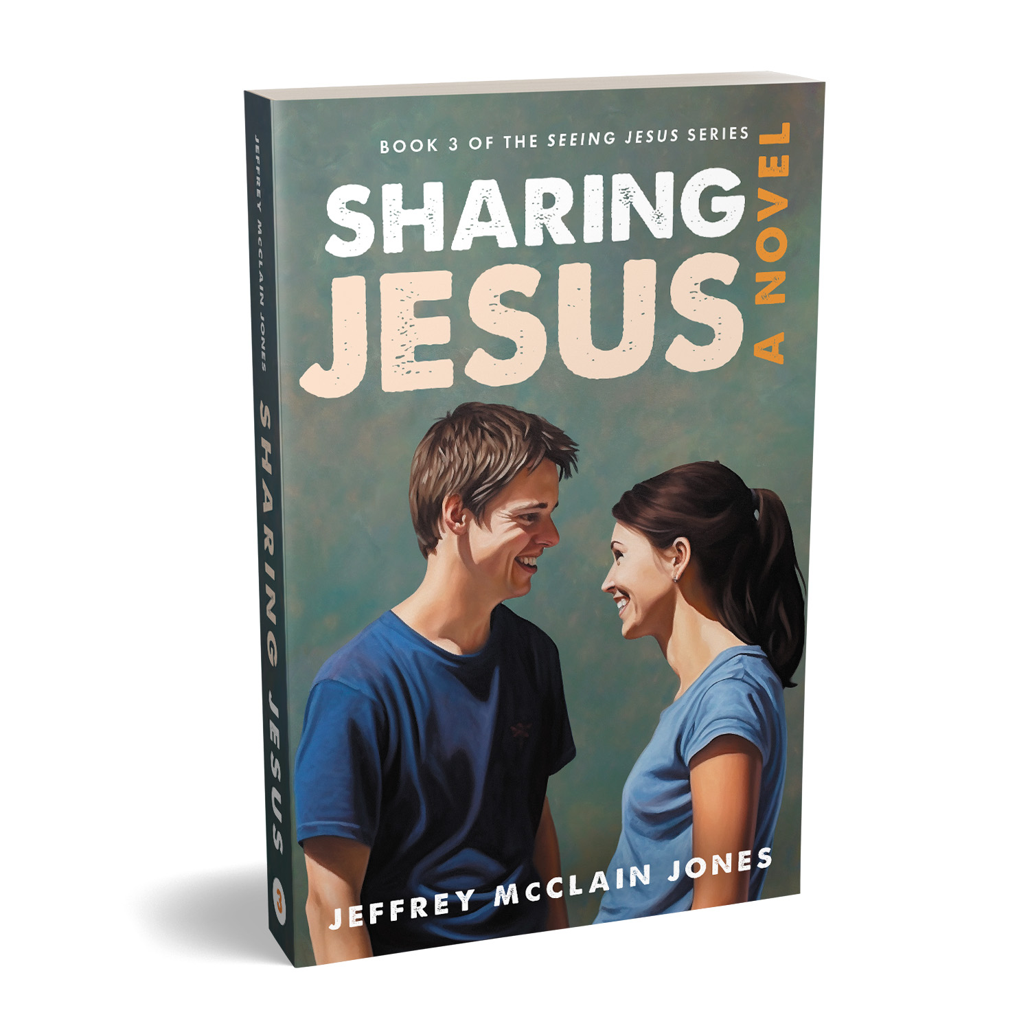 The 'Seeing Jesus' series is an ongoing collection of uplifting novels about people from all walks of life enjoying a spiritual awakening. The author is Jeffrey McClain Jones. The cover designs are by Mark Thomas of coverness.com. To find out more about my book design services, please visit www.coverness.com.