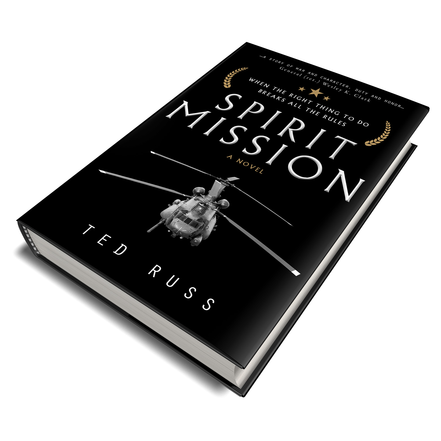 'Spirit Mission' is a thoughtful novel examining what it means to be a serving officer in the US Forces. The author is Ted Russ. The book cover and interior formatting are designed by Mark Thomas of coverness.com. To find out more about my book design services, please visit www.coverness.com